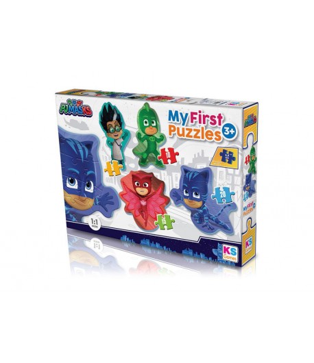 Mes premiers puzzles 4EN1 Pj Masks- Ks Games