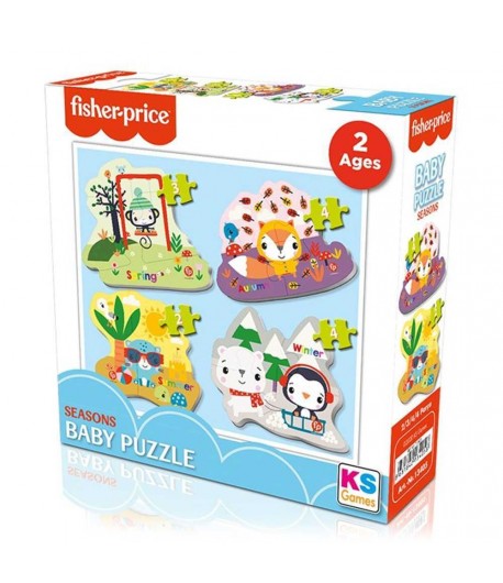 Puzzle bebe 4en1 season fisher price