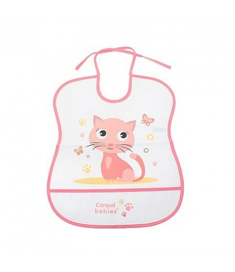 Canpol Babies Bavoir Impermiable Avec Poche