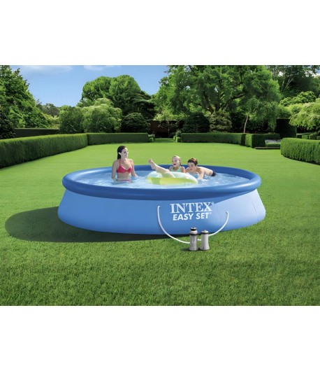 INTEX Piscine autoportée ronde 3,01 x 0,61m EASY SET