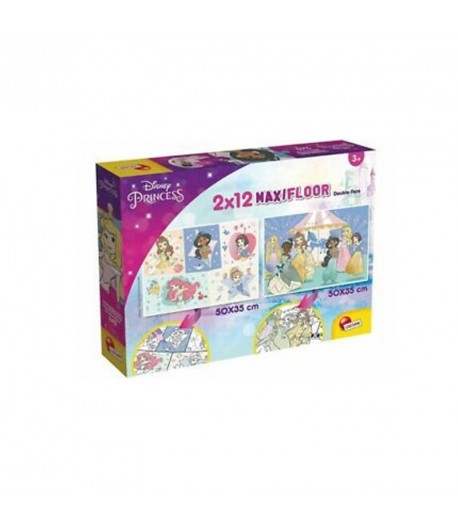 Supermaxi puzzle 2x12pcs princesse